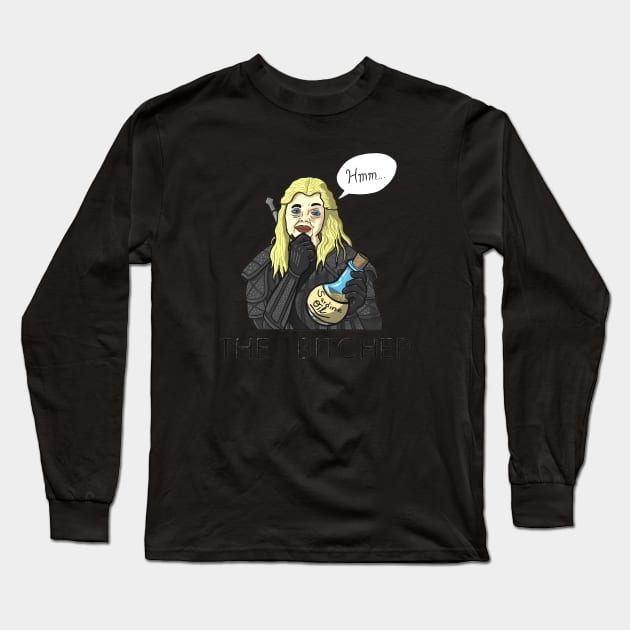 The Bitcher Long Sleeve T-Shirt by PiledrivenArts